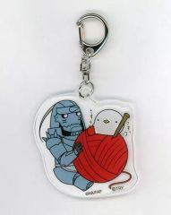 [중고] 키홀더 마스코트 (캐릭터) 알폰스 엘릭 [강철의 연금술사 FULLMETAL ALCHEMIST×카피바라씨 아크릴 키홀더] 도큐핸즈 한정
