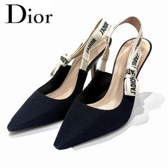DIOR ディオール J'ADIOR ジャディオール スリングバックパンプス レディース35 1/2D 日本サイズ22.5cm