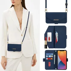 【数量限定】いphone12 pro max max ケース 手帳型 ストラップ付き ケース ミラー カード収納 鏡 財布 iphone12プロマックスケース ショルダー クロスボディケース 肩がけ 耐衝撃 iphone12pro レザー アイホン12プロマッ