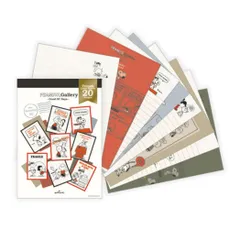 【メール便】スヌーピー 便箋 レターパッド SN20柄ピーナッツギャラリー2 ピーナッツ 日本ホールマーク 手紙 キャラクター 便せん グッズ 