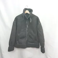 ◇ ⊇ GRL グレイル ボア フェイクレザー 長袖 ブルゾン サイズM ブラック レディース E  【1503060003572】