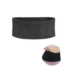 新品 Anboli ランニングポーチ ランニングベルト ウエストポーチ 揺れない ランニング ポーチ メンズ ジョギング 超軽量 コンパクト 洗い可能 メンズ レディース クライミング サイクリング フィットネス アウトドア 旅行用 (ブラック S)