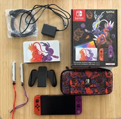 【美品】Nintendo Switch 有機EL ポケモンSV限定モデル　ニンテンドースイッチ　2024年3月購入