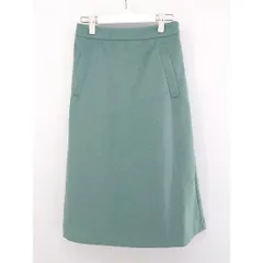◇ Sonny Label サニーレーベル URBAN RESEARCH 膝下丈 台形 スカート サイズF グリーン系 レディース P  【中古】 【1208240005499】