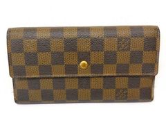 ヴィトン 財布 ■ N61217 FL0066 ポルトフォイユ インターナショナル ダミエ 3つ折り 長財布 Louis Vuitton □7D