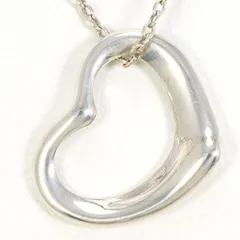 ティファニー　オープンハート　シルバー　ネックレス　総重量約2.1g　約45cm