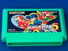動作確認済み】 ロックマン5 ブルースの罠！？ （ファミコン） - メルカリ