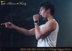 [중고]생 사진(남성) No.31:BOYS AND MEN/요시하라 마사토/가로형·라이브 포토/[BOYS AND MEN 2015 여름 페스@Zepp NAGOYA]보이멘☆패밀리 한정 랜덤 생 사진