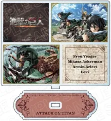 【中古】アクリルスタンド・アクリルパネル B. カード型アクリルスタンド 「進撃の巨人」