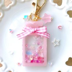 お星様 シャカシャカキーホルダー シェイカーキーホルダー お