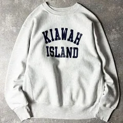 90s USA製 Cotton Exchange 2段 カレッジ プリント RWタイプ スウェット トレーナー L / 90年代 アメリカ製 オールド リバース グレー