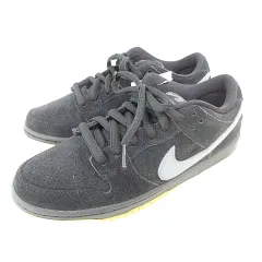 ナイキ エスビー NIKE SB タグ付き BQ6817-010 Dunk Low Pro ダンク ロー プロ "Black/Fog" ブラック フォグ スニーカー 27cm 黒 ブラックのサムネイル