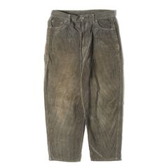 【エディ期・05AW】ディオール オム　コーデュロイ フレア パンツ　GLAM期 エディ期・05AW】ディオール オム コーデュロイ フレア パンツ