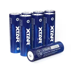 新品 単3 4150mWh 充電池 リチウム電池 単三 1.5V 8本 【8本組】XTAR 【LED充電インジケータ付き】のサムネイル