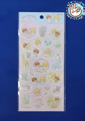 【正規品】ぷっくりシール　リトルツインスターズ　レトロ　キキララ　25ピース 　S8812772