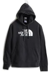 【お得なクーポン配布中!】 ノースフェイス プリント スウェット パーカー M 黒 トレーナー プルオーバー