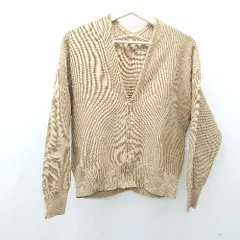 ◇ ⊇ SHIPS シップス 長袖 パーカー サイズF ブラウン系 レディース E  【1504240025315】