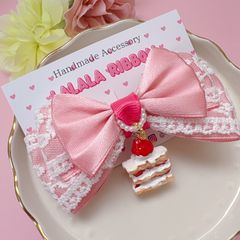 オーガンジーリボン♡ツイン♡ヘアゴム♡うさぎ うさぎ♡ ゆめかわ チュールリボン ツイン ハンドメイド リボン