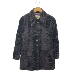 古着 ■ ③ ドイツ製 ベロアジャケット レディース ボルドー ー