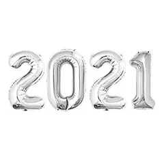 2017 Graduation Decorations by GOER110cm Silver 2017 Number Foil balloonsFestival Party Supply 2017