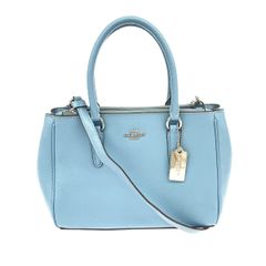 COACH 2way ショルダーバッグ ライトブルー - メルカリ