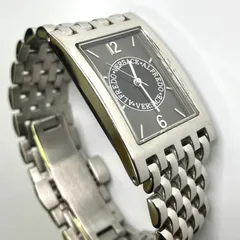 アルフレッドVE新品 アルフレッド.VERSACE 腕時計 V702S シルバー (ケース付き)