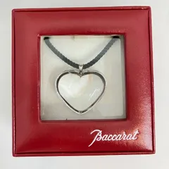 Baccarat バカラ ハート Baccarat バカラ ハート クリスタル ネックレス ペンダント 箱付きネックレス ペンダント 箱付き