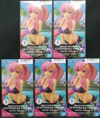 プライズ 機動戦士ガンダムSEED FREEDOM GLITTER&GLAMOURS Lacus Clyne ラクス･クライン Another color ver. 5体セット 美少女フィギュア まとめ