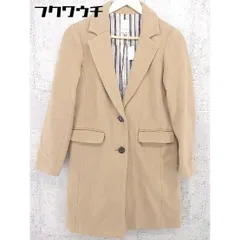 ■ Techichi テチチ ウール チェスター コート サイズM ブラウン レディース 【中古】 【1002802220357】のサムネイル