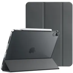 新品 M3/M2 インチ (2025/2024) iPadAir5/4 11 ケース（2022/2020モデル、10.9インチ）スリムスタンドハードバック Air ウェイクアップ/オートスリープ機能付き iPad タブレットカバー JEDirect (ダークグ