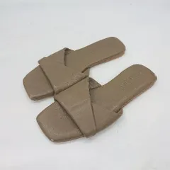 ◇ ⊂ Vinyl ヴァイナル サンダル サイズ36 ブラウン系 レディース E 【1504210012611】