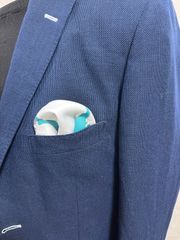 挿すだけ簡単　ポケットチーフ　M-2