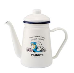★新品★ 「PEANUTS・スヌーピー」BT・ホーローカフェポット／SNJ-2305　Enamel Tabel wear