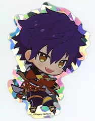 【中古】シール・ステッカー 漣ジュン 「あんさんぶるスターズ!!×animatecafe 描き起こしビジュアルホログラムステッカーコレクション グループB」