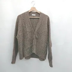 ◇ ⊇ BEAUTY&YOUTH ビューティ&ユース UNITED ARROWS 無地 長袖 ニットセーター サイズ表記なし ブラウン系 レディース E  【1506300026966】