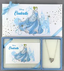 【中古】銀製品・指輪・アクセサリー(キャラクター) シンデレラ(ハート/ガラスの靴) ネックレス 「ディズニー」