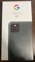 Google Pixel 5a 5G 128GB Mostly Black SIMフリー 保護ケース2個付き 残債なし 送料無料