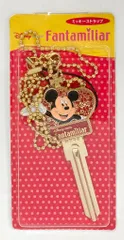 ディズニーストア ミッキーストラップ Fantamiliar 鍵型