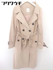 ◇ ◎ REDYAZEL レディアゼル ベルト付き ダブルボタン 長袖 トレンチコート サイズ S ベージュ レディース  【中古】 【1110070008758】のサムネイル