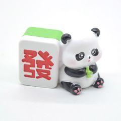 パンダの置物 4cm 熊猫 樹脂製 撥 麻雀牌