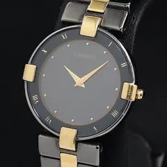 稼働品 セイコー ラサール 18k ベルトなし 1F20-5J70 黒文字盤 稼働品 セイコー ラサール 18k ベルトなし 1F20-5J70 黒文字盤