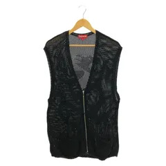 【中古】Supreme 23SS dragon zip up sweater vest M ブラック シュプリーム[10]のサムネイル