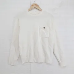 ◇ URBAN RESEARCH Sonny Label 長袖 ニット セーター サイズM ホワイト系 メンズ E  【1303140027708】