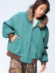 WOODENDOLL (ウッディンドール) ファーフード フルジップ 中綿 ジャケット