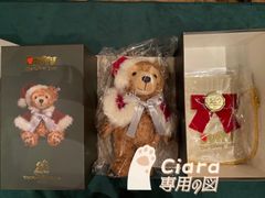 東京ディズニーシー 20周年　シュタイフ社ダッフィー　2500個限定 クリスマス仕様のコスチューム！東京ディズニーシー20周年