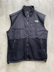 【ザ・ノースフェイス】フリースベスト　黒　M 人気デザイン　刺繍ロゴ　美品　f 2025年最新】ノースフェイス フリース ベストの人気アイテム