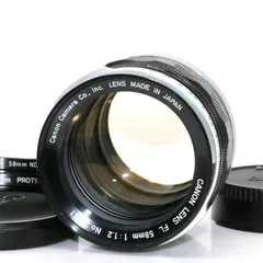 整備品 CANON FL 58mm f1.2 単焦点 オールドレンズ13900円で