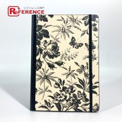 GUCCI グッチ ノートブック ハーバリウム ラージ 661731 レザー ブラック