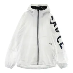 サイズ：L OAKLEY オークリー FOA406887 2024年モデル 裏メッシュ ジップジャケット パーカー  ホワイト系 [240101528293] ゴルフウェア メンズ ストスト