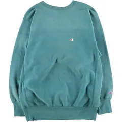 古着 90年代 チャンピオン Champion REVERSE WEAVE リバースウィーブ 刺繍タグ ワンポイントロゴスウェットシャツ トレーナー/eaa485627